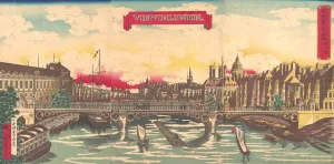 View in London, the Prosperity of Countries: London, England, September 1872