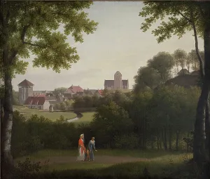 Eckersberg Christoffer Vilhelm Prints: View Towards Lyngby, 1803-1810. Creator: CW Eckersberg