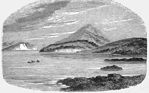 View in Magellan's Straits; Old South American Geographies, 1875. Creator: Unknown