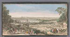 Edifice Prints: View of the Maison Royale de Saint-Louis in Saint-Cyr