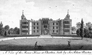 A View of the Manor House at Charlton, built by Sir Adam Newton A View of the Manor House at Charlton, built by Sir Adam Newton