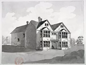 Newham Gallery: View of the Manor House at Little Ilford, Newham, London, c1786