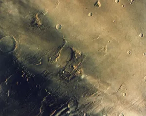 Viking Orbiter 1 Prints: View of Mars, August 1976