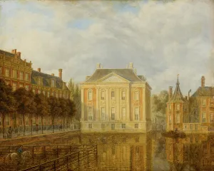 View of the Mauritshuis. Creator: Augustus Wijnantz