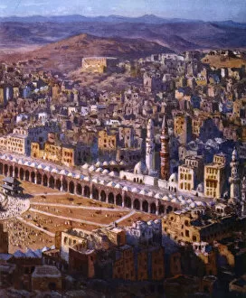 View of Mecca, 1918. Artist: Etienne Dinet