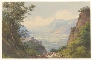 Italy Europe Prints: View of the Meran valley in Tyrol