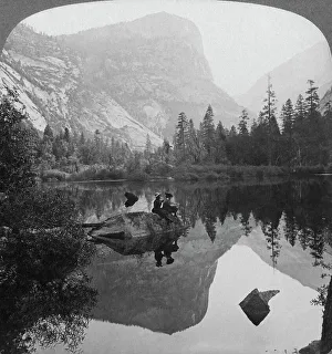 Sierra Nevada Prints: View of Mirror Lake, looking towards Mount Watkins