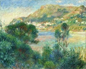 Renoir Gallery: View of Monte Carlo from Cap Martin, c. 1884. Creator: Pierre-Auguste Renoir