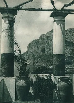 Capri Prints: View of Monte Solaro, Capri, Italy, 1927. Artist: Eugen Poppel