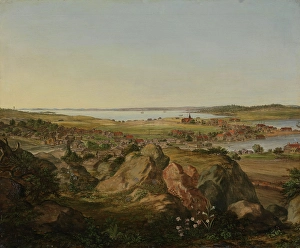 1690s Prints: View of Moss, 1699. Creator: Jacob Koninck the Younger