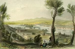 Bartlett Collection: View from Mount Ida (Near Troy), c1839. Creator: H Wallis