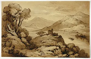 James Robertson Prints: View of Mountain Lake, n.d. Creator: James Robertson