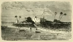 View at the Mouth of the Hooghly, 1890. Creator: Unknown