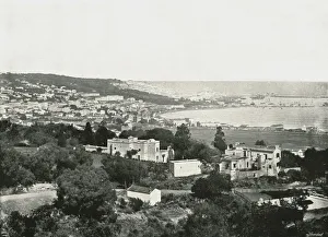 Algiers Gallery: View from the Mustafa, Algiers, Algeria, 1895. Creator: Poulton & Co