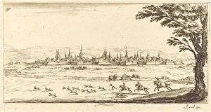 Lorraine Prints: View of Nancy, in or after 1635. Creator: Unknown