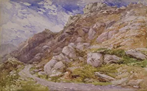 Winding Prints: View near Bettws-y-Coed, 1846. Creator: David Cox the Elder