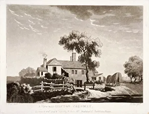 F Jukes Prints: View near Brixton Causeway, Lambeth, London, 1785. Artist: Francis Jukes
