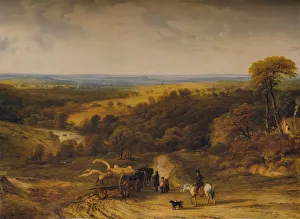 Bemrose And Prints: View near Crediton, Devon, 1843. Artist: Frederick Richard Lee