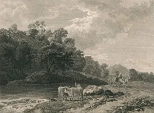 Francis Wheatley Prints: View near Dalton, 1785. Artist: Samuel Middiman