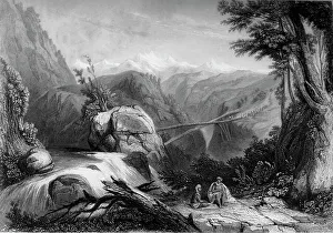 Fisher Prints: View near Deobun, 1845. Creator: Thomas Shotter Boys