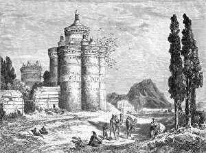 'View near Ispahan; A Ramble in Persia', 1875. Creator: Armin Vambery