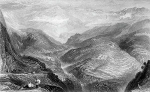 Roberts Emma Prints: View near Jubbera, 1845. Creator: Unknown