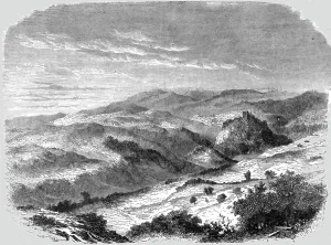 Douglas William Freshfield Prints: View near Kunawat; The Stone Towns of Central Syria