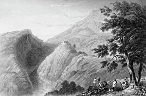 Fisher Prints: View near Kursalee, 1845. Creator: Unknown