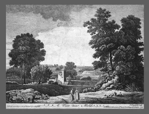 Boydell Prints: A View Near Mold, c1752. Artist: John Boydell