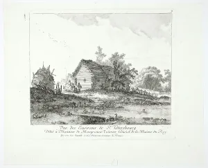 Leprince Jean Prints: View near St. Petersburg, n.d. Creator: Jean Baptiste Le Prince
