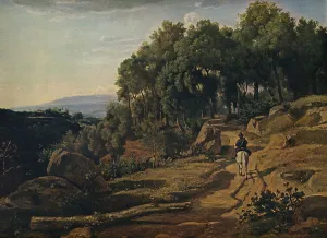 Pisa Prints: A View Near Volterra, 1838. Artist: Jean-Baptiste-Camille Corot