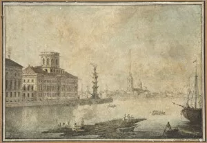 Neva Collection: View of the Neva and the Academy of Sciences