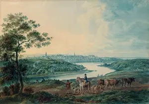 Aberdeen Art Gallery Museums Prints: View of New Aberdeen, 1805. Creator: R Seaton