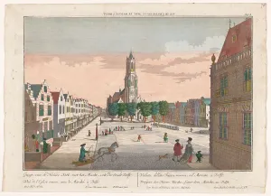 Vanishing Point Prints: View of the New Church in Delft