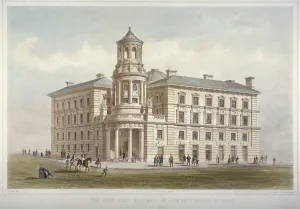 View of the New Coal Exchange in Lower Thames Street, City of London, 1849