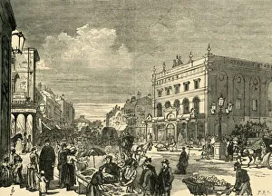 Publisher Prints: View in the New Cut, 1878. Creator: Unknown