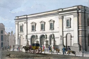 Theatre Royal Prints: View of the new theatre, Drury Lane, Westminster, London, c1813