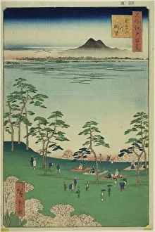 Asuka Nara Prefecture Japan Prints: View to the North from Asuka Hill (Asukayama kita no chobo)