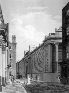 Thomas I Prints: View of the north front of the Bank of England, City of London, 1797