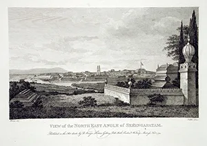 Srirangapatna Karnataka India Prints: View of the North East Angle of Seringapatam, 1794. Creator: Robert Home