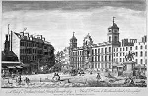 Charing Cross Collection: View of Northumberland House, Charing Cross, Westminster, London, 1794