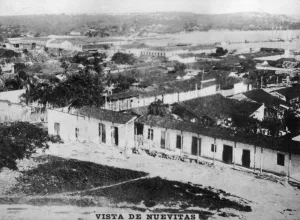 Castillo Prints: View of Nuevitas, (1869), 1920s