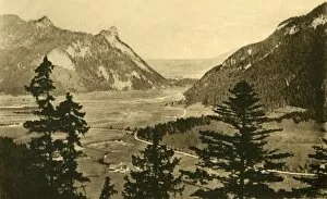 Northern Limestone Alps Gallery: View of Oberammergau, c1922. Creator: Unknown