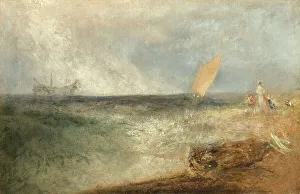Ghostly Prints: View Off Margate, Evening, c1840. Creator: JMW Turner