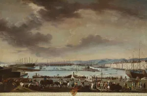 Latin American Prints: View of the Old Port of Toulon (El puerto viejo de Tolón) (image 2 of 2)