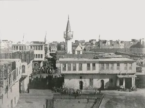 Suez Prints: View of the Old Town, Suez, Egypt, 1895. Creator: Unknown