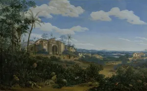 Plantation Prints: View of Olinda, Brazil, 1662. Creator: Frans Post