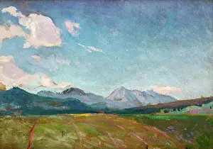 1901 Prints: View towards Osobita (Zakopane), 1901. Creator: Jan Stanislawski