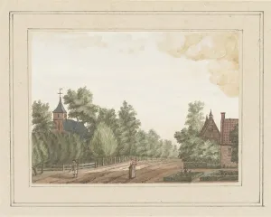 Spilman Henricus Prints: View of Oud-Loosdrecht, in or after 1757-1800. Creator: Anon