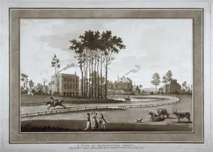 Paddington Prints: View of Paddington Green, London, 1783
